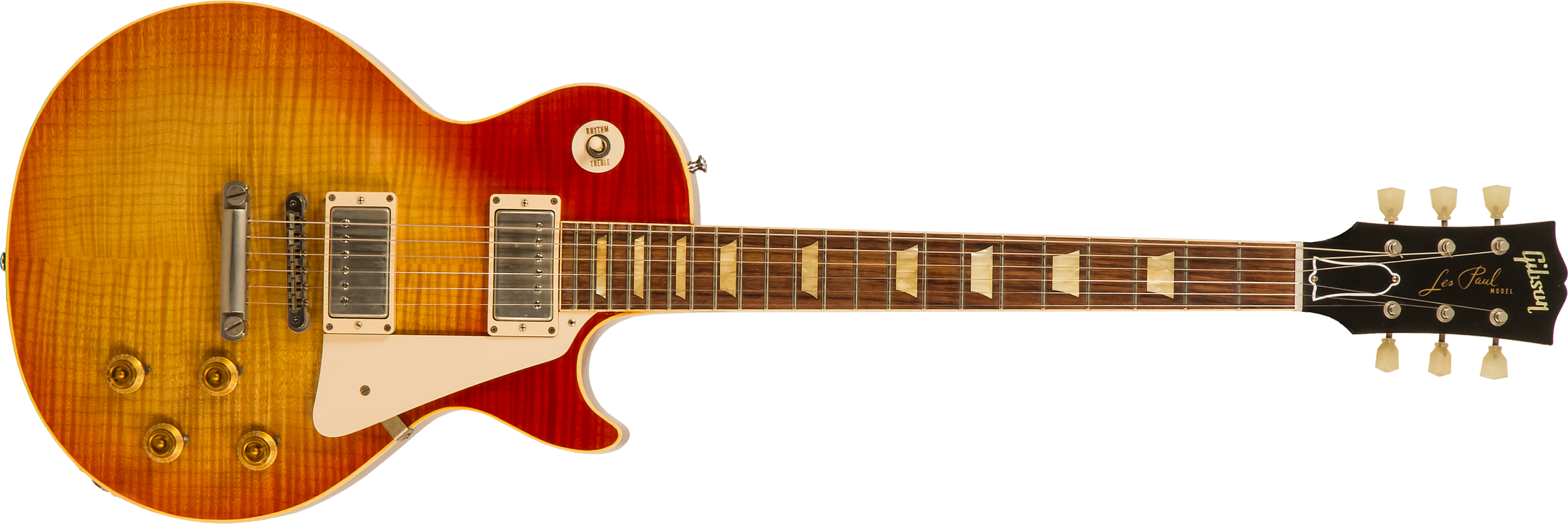 Gibson Custom Shop Les Paul Les Paul 1959 Southern Rock Tribute 2h Rw #srt0021 - Vos Reverse Burst - Single cut electric guitar - Main picture