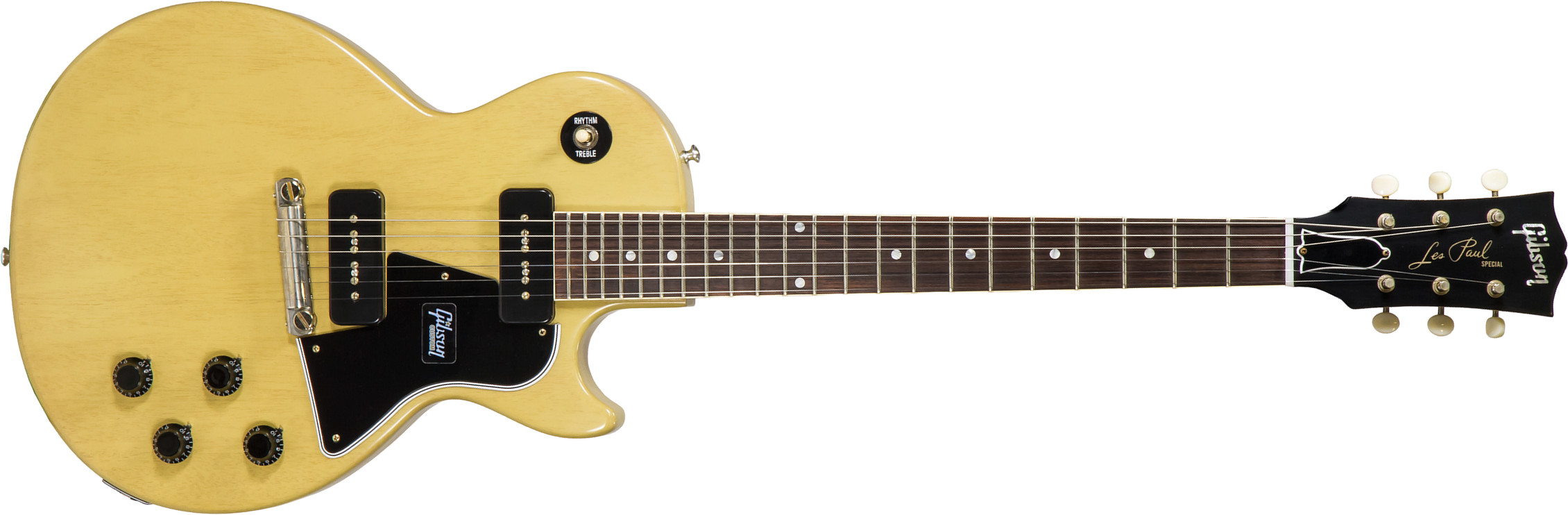 Gibson Custom Shop Les Paul Special 1957 Single Cut Reissue 2p90 Ht Rw - Vos Tv Yellow - Single cut electric guitar - Main picture