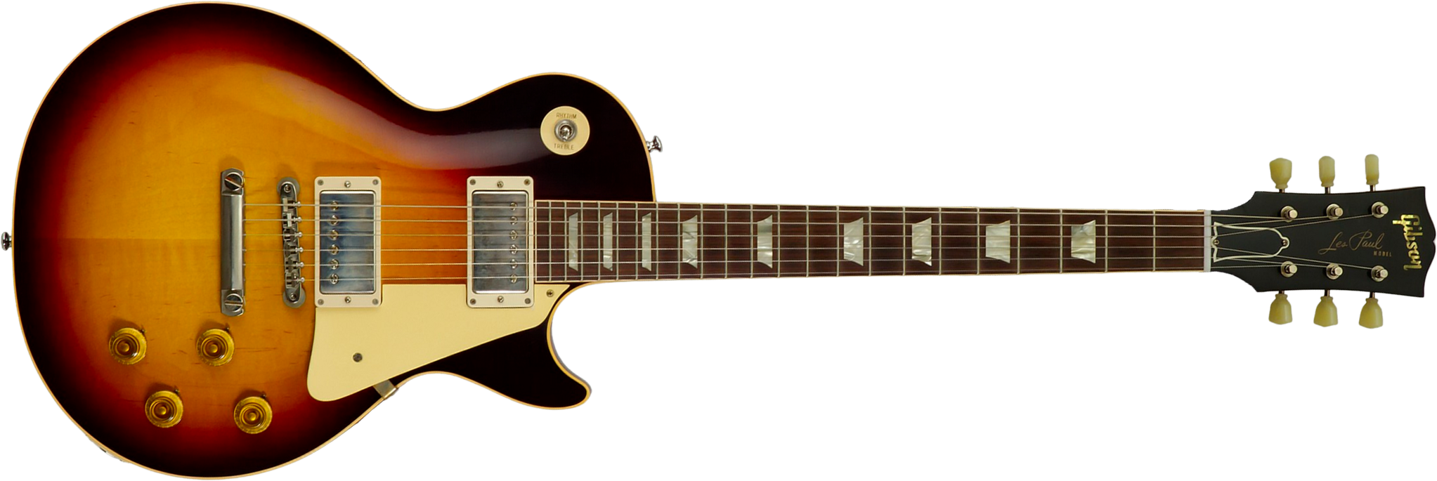 Gibson Custom Shop Les Paul Standard 1958 Reissue 2h Th Rw #831395 - Murphy Lab Ultra Light Aged Bourbon Burst - Single cut electric guitar - Main pic