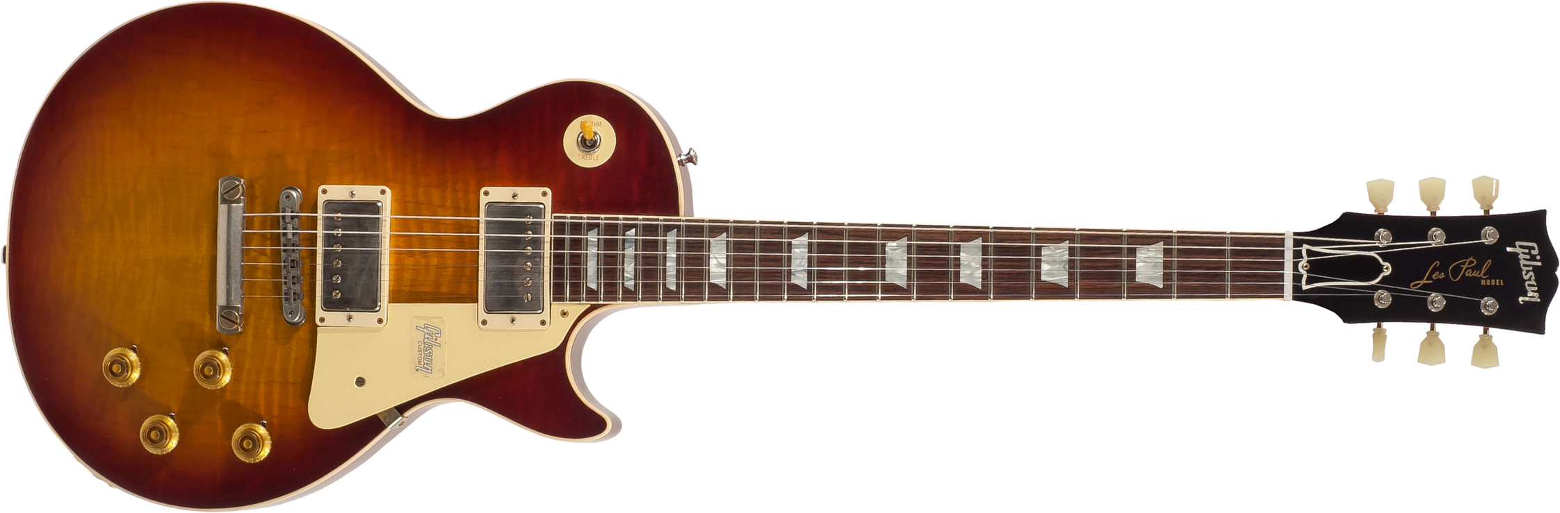 Gibson Custom Shop Les Paul Standard 1959 2h Ht Rw - Vos Vintage Cherry Sunburst - Single cut electric guitar - Main picture