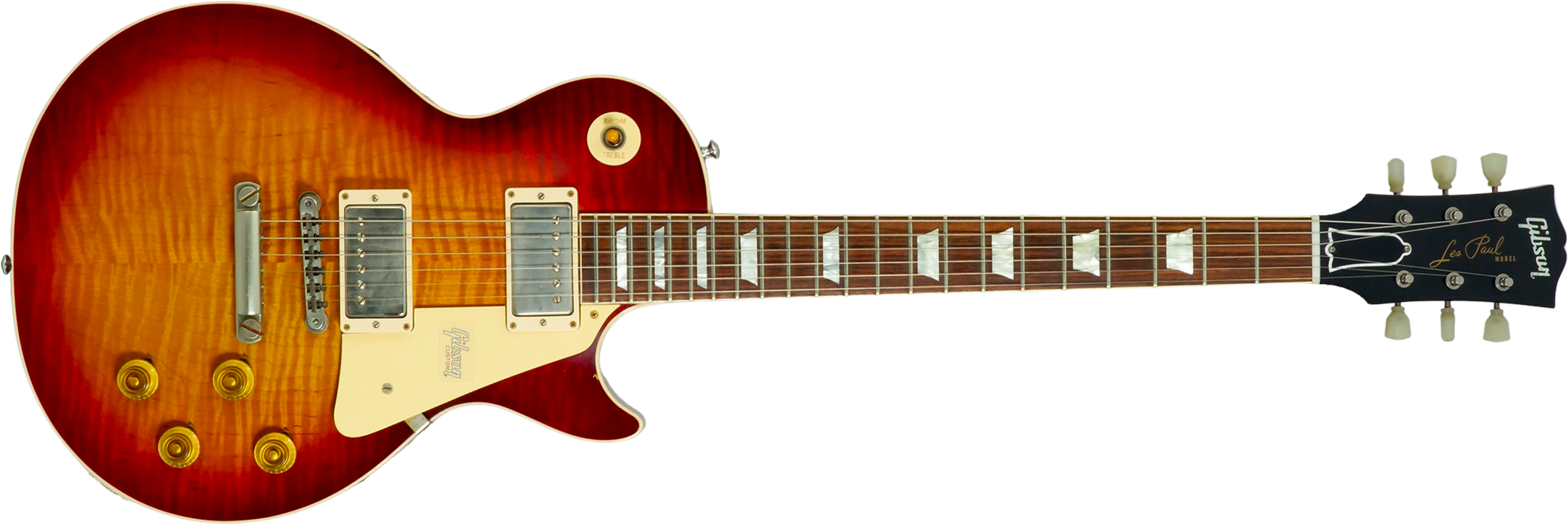 Gibson Custom Shop Les Paul Standard 1959 2h Ht Rw #982048 - Vos Vintage Cherry Sunburst - Single cut electric guitar - Main picture
