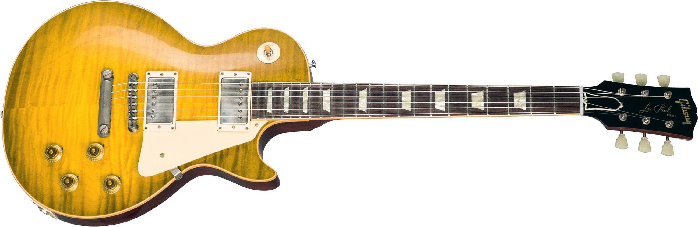 Gibson Custom Shop Les Paul Standard 1959 60th Anniversary Bolivian Rw - Green Lemon Fade - Single cut electric guitar - Main picture