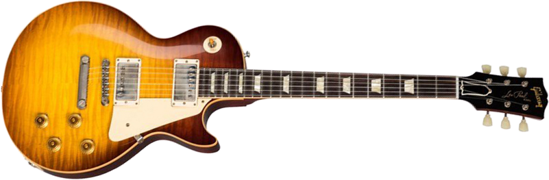 Gibson Custom Shop Les Paul Standard 1959 60th Anniversary Bolivian Rw - Vos Slow Iced Tea Fade - Single cut electric guitar - Main picture