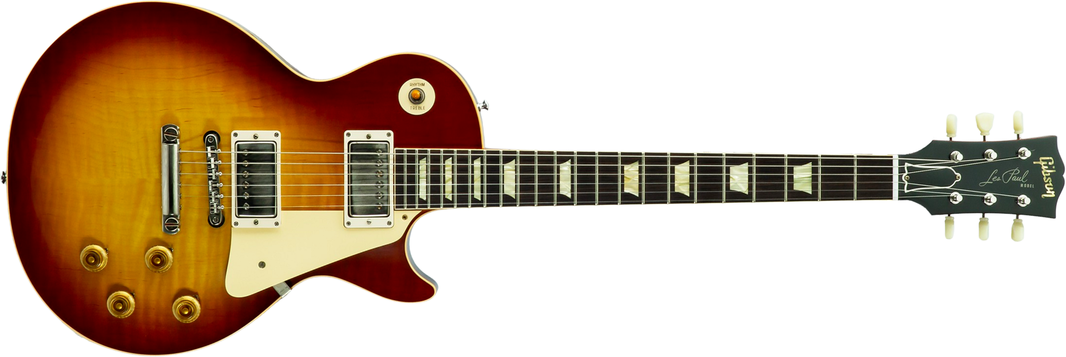 Gibson Custom Shop Les Paul Standard 1959 Reissue 2h Ht Rw #951086 - Vos Iced Tea Burst - Single cut electric guitar - Main picture