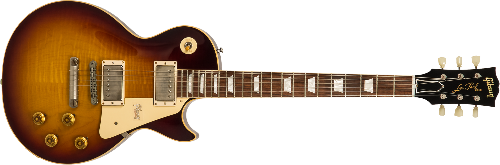 Gibson Custom Shop Les Paul Standard Burstdriver 2h Ht Rw #871301 - Vos Havana Fade - Single cut electric guitar - Main picture
