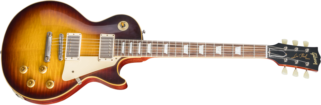 Gibson Custom Shop Les Paul Standard Burstdriver 2h Ht Rw #871302 - Vos Havana Fade - Single cut electric guitar - Main picture