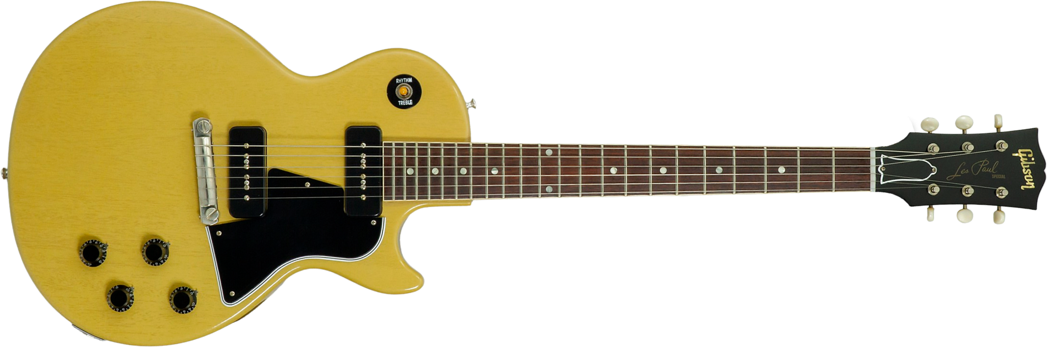 Gibson Custom Shop M2m Les Paul Special 1957 Single Cut Reissue P90 Ht Rw #70554 - Light Aged Tv - Single cut electric guitar - Main picture