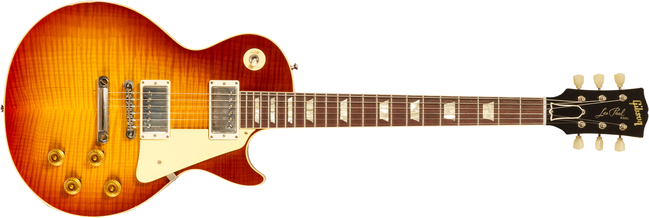 Gibson Custom Shop M2m Les Paul Standard 1959 2h Ht Rw #932609 - Murphy Lab Light Aged Royal Tea Burst - Single cut electric guitar - Main picture