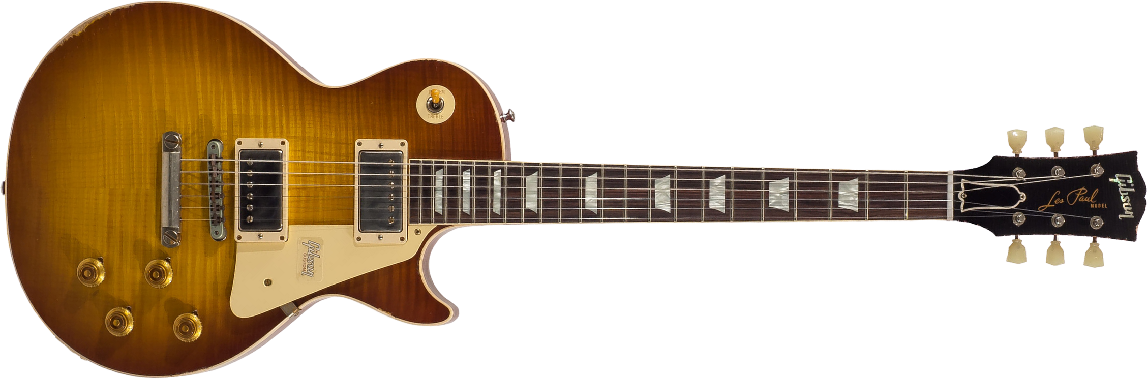 Gibson Custom Shop M2m Les Paul Standard 1959 2h Ht Rw #982197 - Heavy Aged Iced Tea - Single cut electric guitar - Main picture