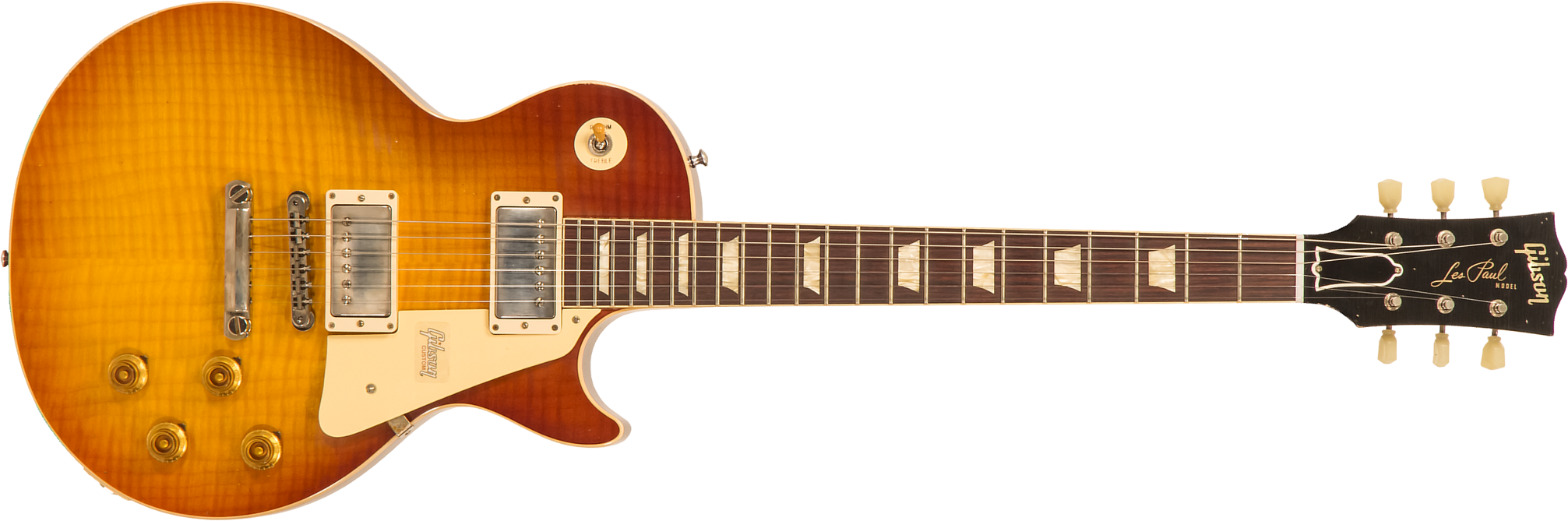 Gibson Custom Shop M2m Les Paul Standard 1959 60th Anniversary 2h Ht Rw #993516 - Vos Royal Teaburst - Single cut electric guitar - Main picture