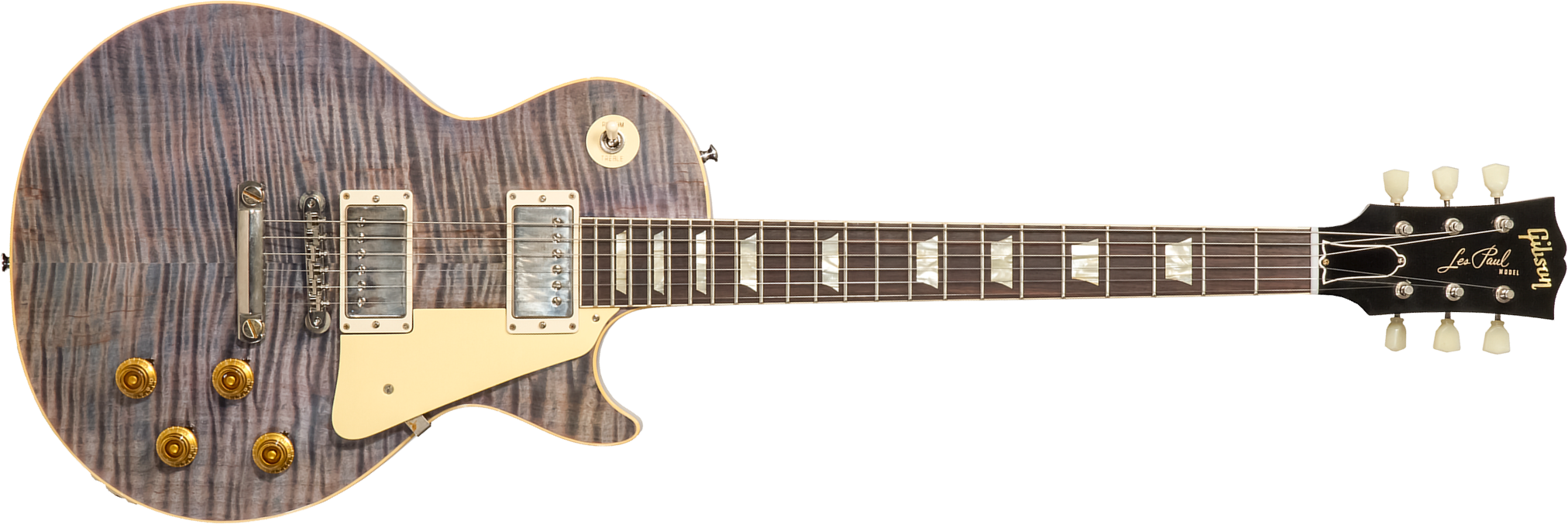 Gibson Custom Shop M2m Les Paul Standard 1959 Reissue 2h Ht Rw #932161 - Murphy Lab Ultra Light Aged Ocean Blue - Single cut electric guitar - Main pi