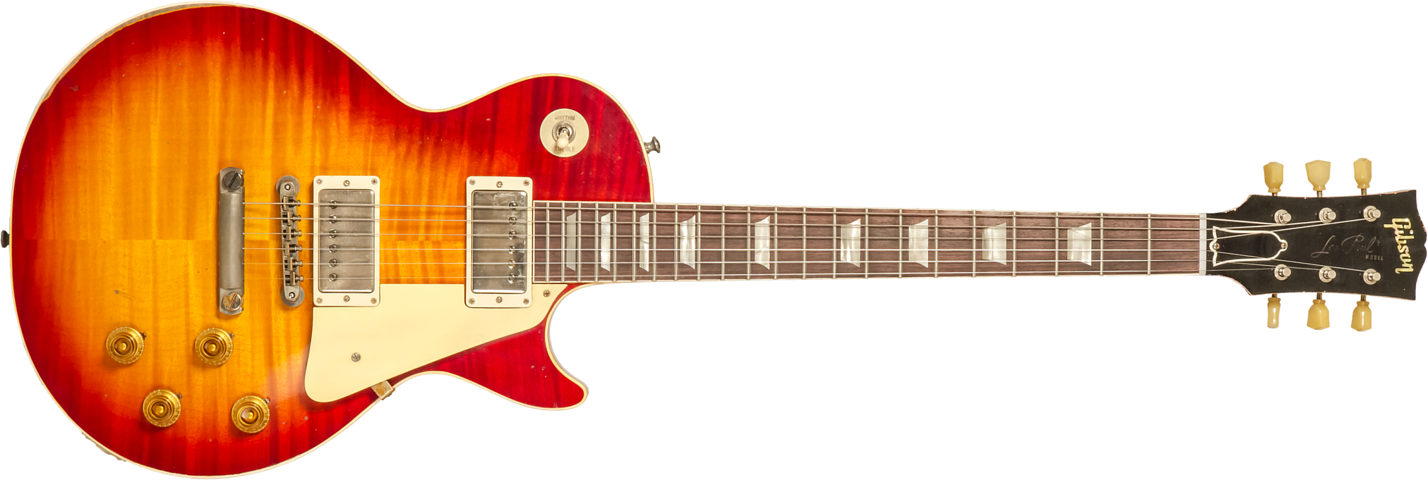 Gibson Custom Shop M2m Les Paul Standard 1959 Reissue 2h Ht Rw #934231 - Murphy Lab Heavy Aged Factory Burst - Single cut electric guitar - Main pictu