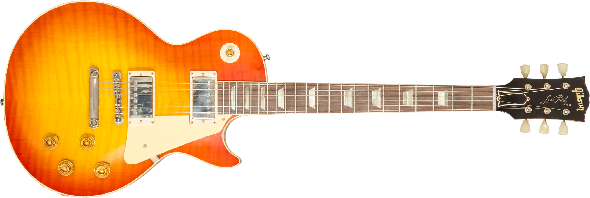 Gibson Custom Shop M2m Les Paul Standard 1959 Reissue 2h Ht Rw #941225 - Murphy Lab Light Aged Sunrise Tea Burst - Single cut electric guitar - Main p