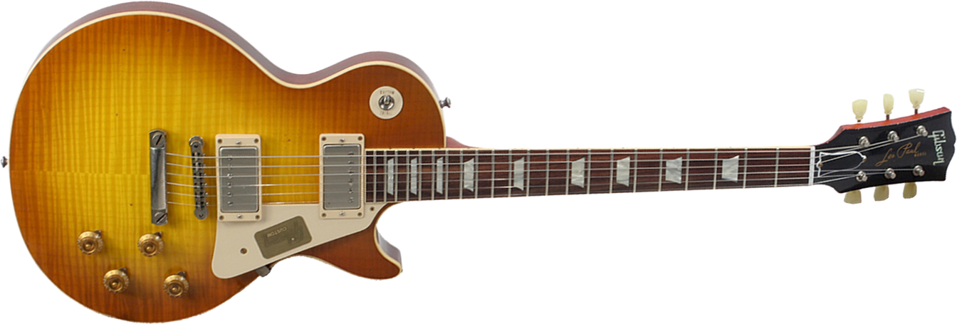 Gibson Custom Shop M2m Les Paul Standard 1959 Reissue 2h Ht Rw #942988 - Aged Iced Tea - Single cut electric guitar - Main picture