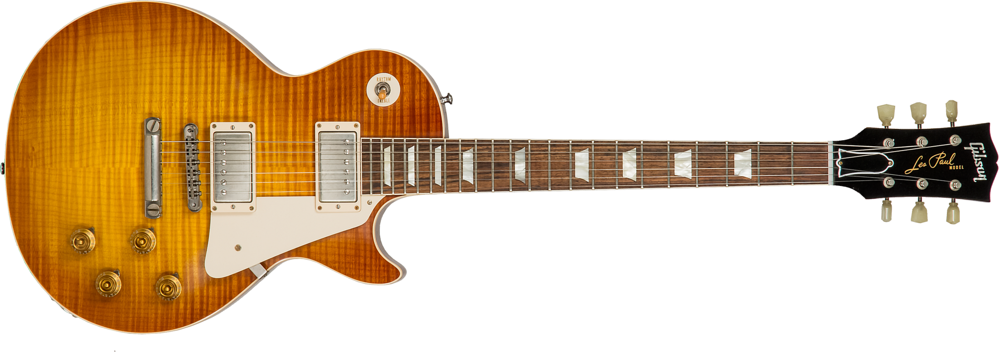 Gibson Custom Shop M2m Les Paul Standard 1959 Reissue 2h Ht Rw #943075 - Vos Iced Tea - Single cut electric guitar - Main picture