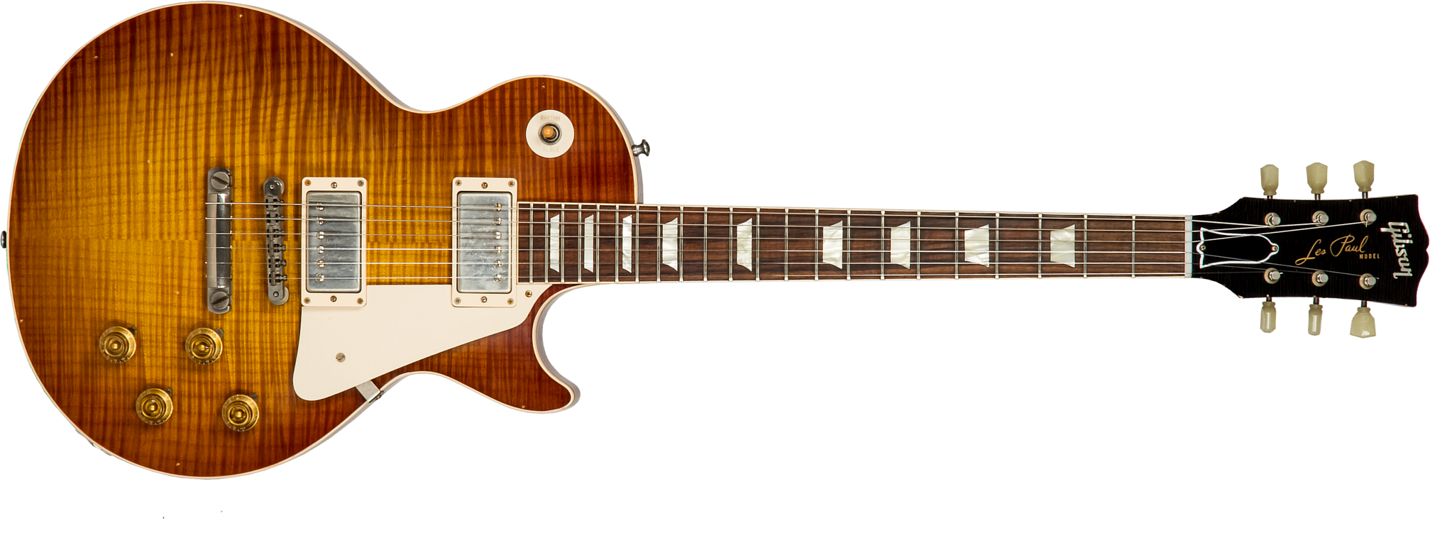 Gibson Custom Shop M2m Les Paul Standard 1959 Reissue 2h Ht Rw #943170 - Lightly Aged Iced Tea - Single cut electric guitar - Main picture