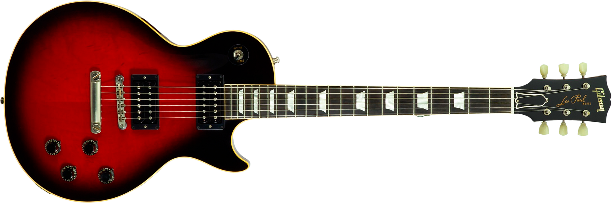 Gibson Custom Shop M2m Slash Les Paul 1958 Standard Proto #2 - Vos Vermillion Burst - Single cut electric guitar - Main picture