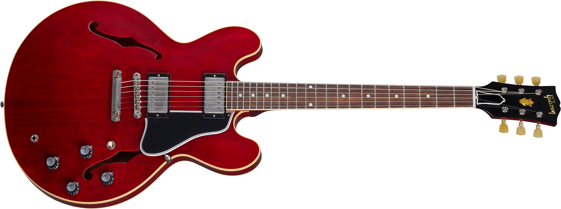 Gibson Custom Shop Murphy Lab Es-335 1961 Reissue 2h Ht Rw - Ultra Light Aged Sixties Cherry - Semi-hollow electric guitar - Main picture