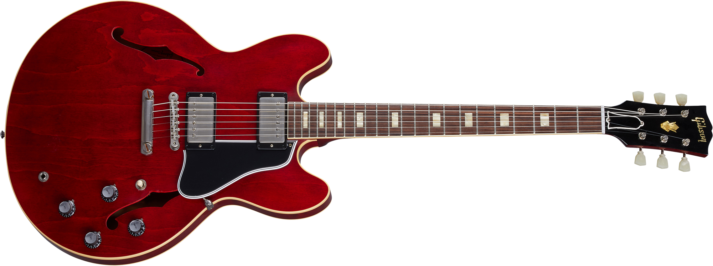 Gibson Custom Shop Murphy Lab Es-335 1964 Reissue 2h Ht Rw - Ultra Light Aged Sixties Cherry - Semi-hollow electric guitar - Main picture