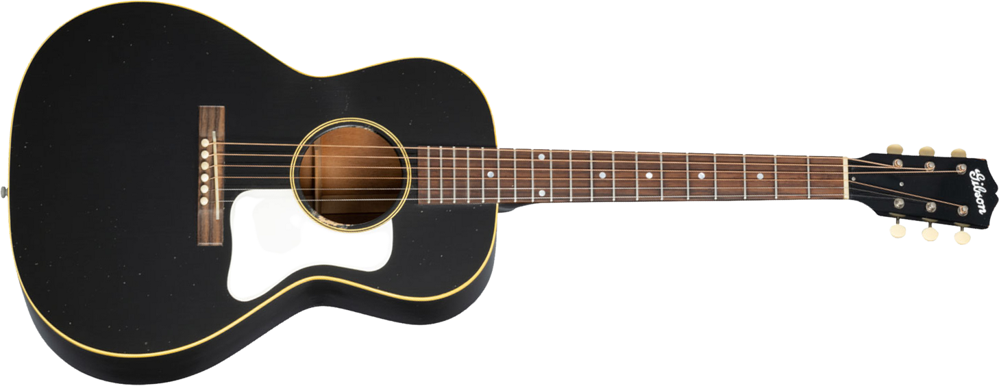 Gibson Custom Shop Murphy Lab L-00 1933 Parlor Epicea Acajou Eb - Ebony Light Aged - Acoustic guitar & electro - Main picture