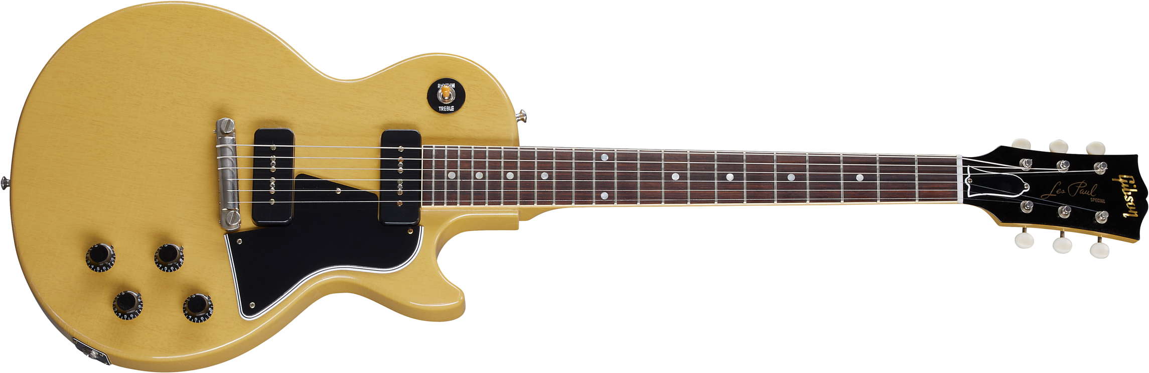 Gibson Custom Shop Murphy Lab Les Paul Special Single Cut 1957 Reissue 2p90 Ht Rw - Ultra Light Aged Tv Yellow - Single cut electric guitar - Main pic