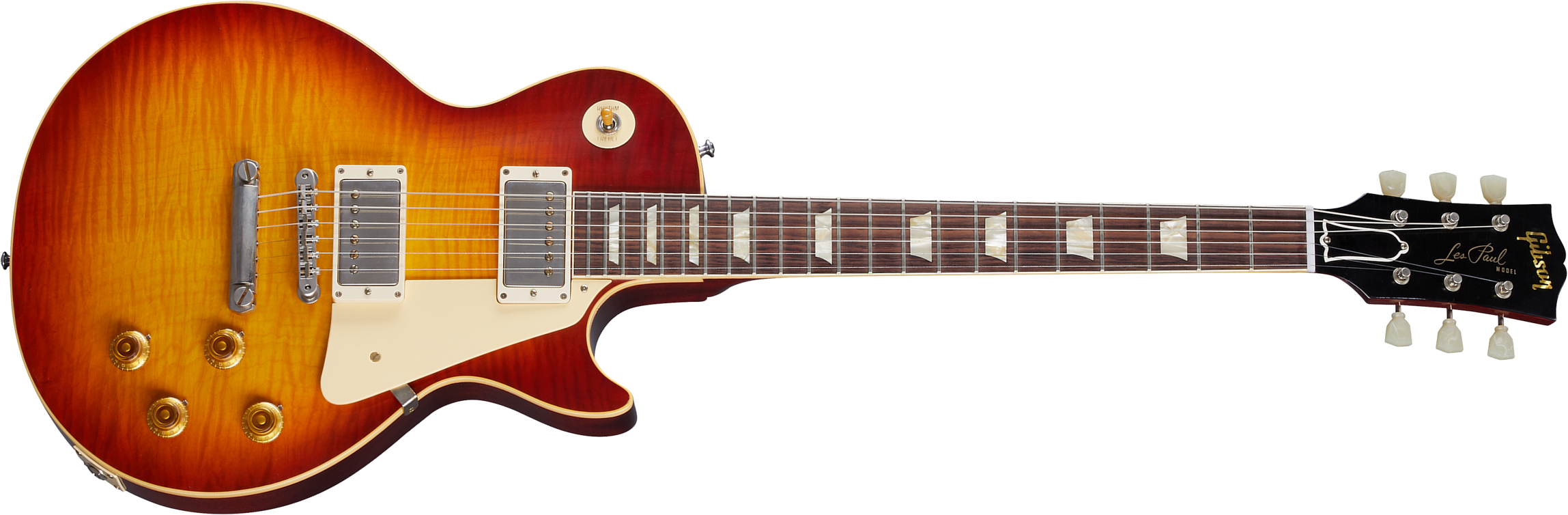 Gibson Custom Shop Murphy Lab Les Paul Standard 1959 Reissue 2h Ht Rw - Ultra Light Aged Sunrise Teaburst - Single cut electric guitar - Main picture