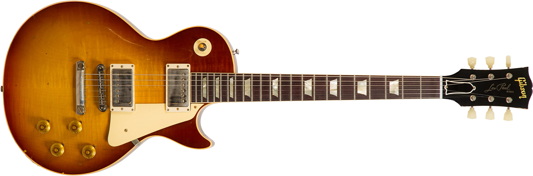 Gibson Custom Shop Murphy Lab Les Paul Standard 1959 Reissue #901318 - Light Aged Royal Tea Burst - Single cut electric guitar - Main picture