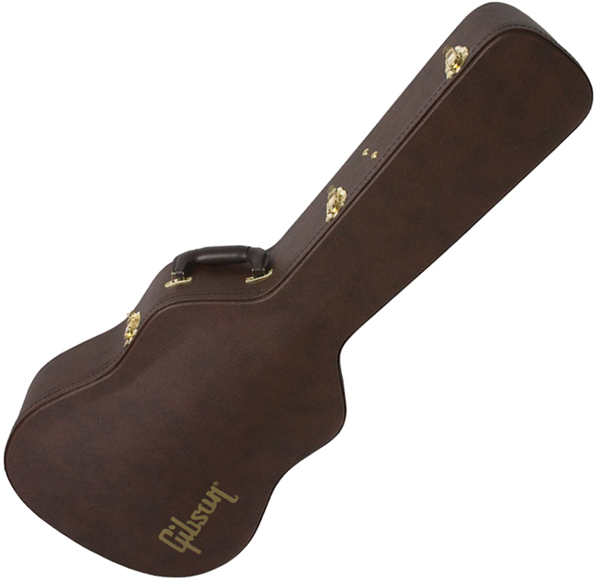 Gibson Dreadnought Acoustic Guitar Case Dark Rosewood - Acoustic guitar case - Main picture