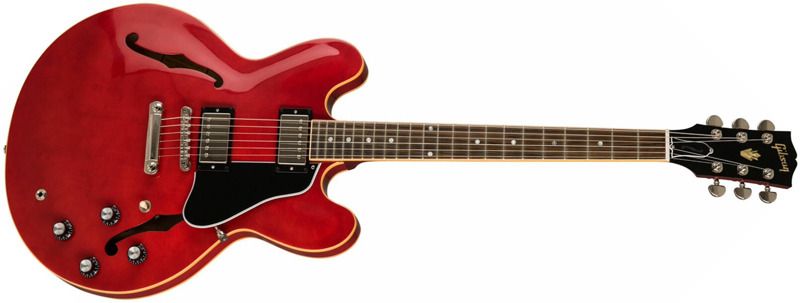 Gibson Es-335 Dot 2019 Hh Ht Rw - Antique Faded Cherry - Semi-hollow electric guitar - Main picture