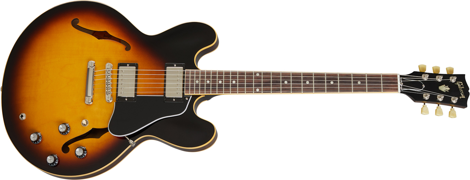 Gibson Es-335 Dot Original 2020 2h Ht Rw - Vintage Burst - Semi-hollow electric guitar - Main picture