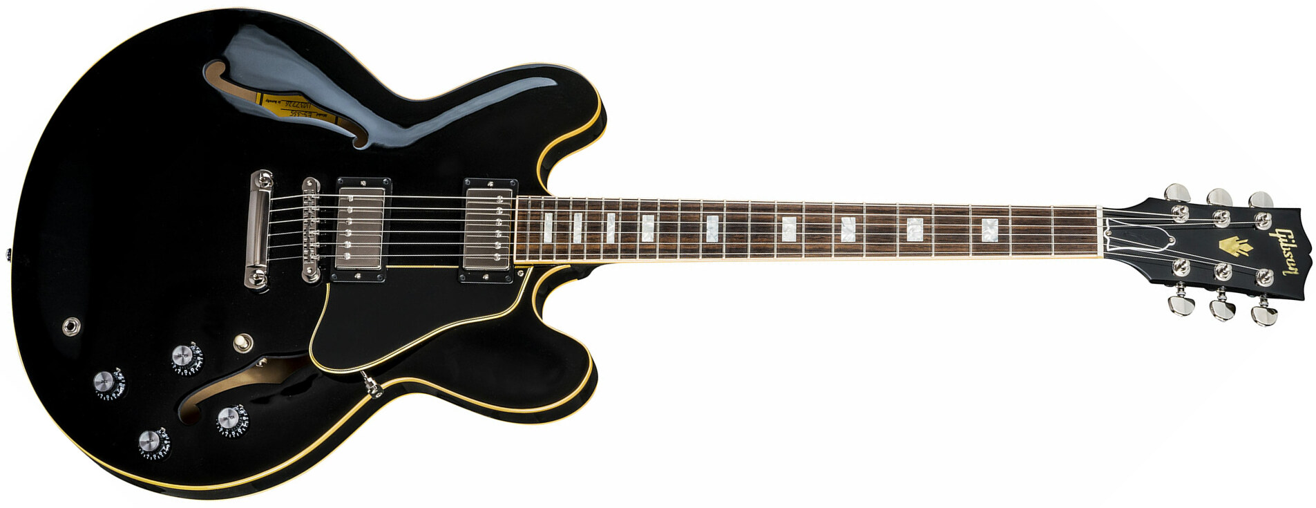ギター Gibson ES-335 Traditional Vintage Ebony Gibson ES-335 Traditional 2018, Vintage Ebony at Gear4music