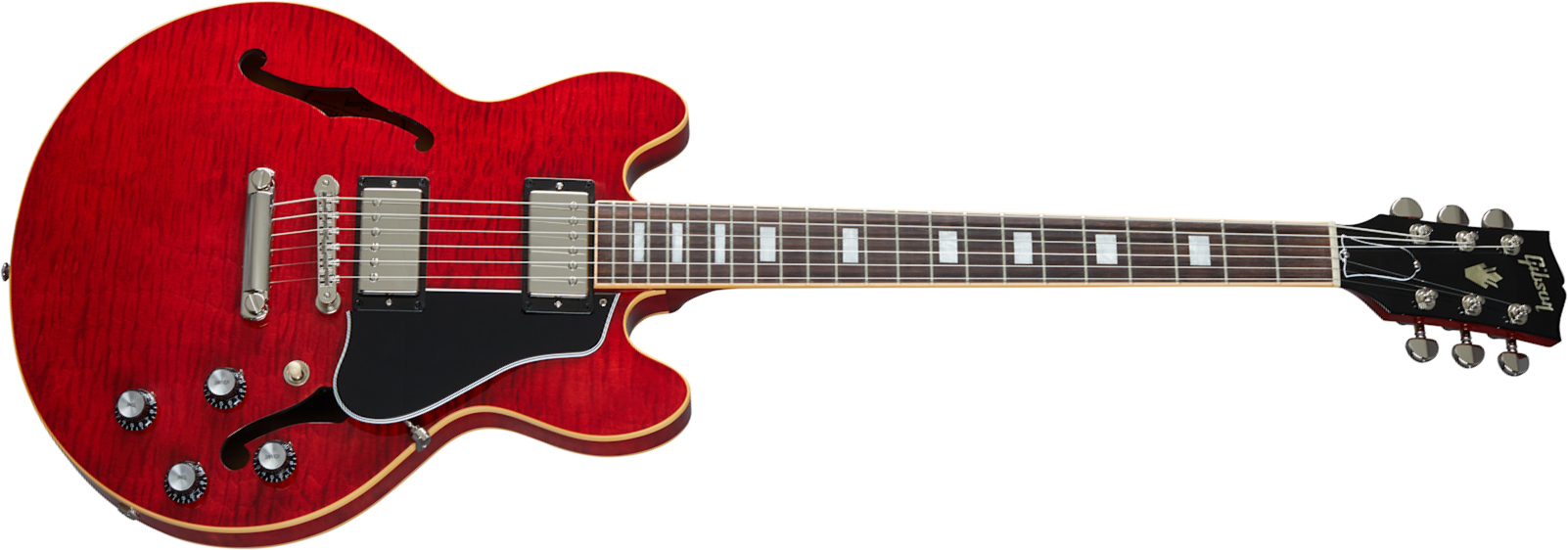 Gibson Es-339 Figured Modern 2020 2h Ht Rw - Sixties Cherry - Semi-hollow electric guitar - Main picture