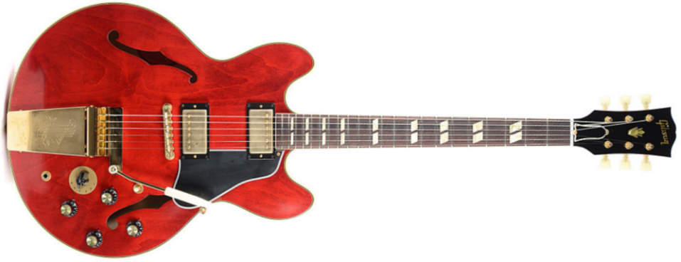 Gibson Es-345tdc 1964 Maestro 2016 - Vos, Sixties Cherry - Semi-hollow electric guitar - Main picture
