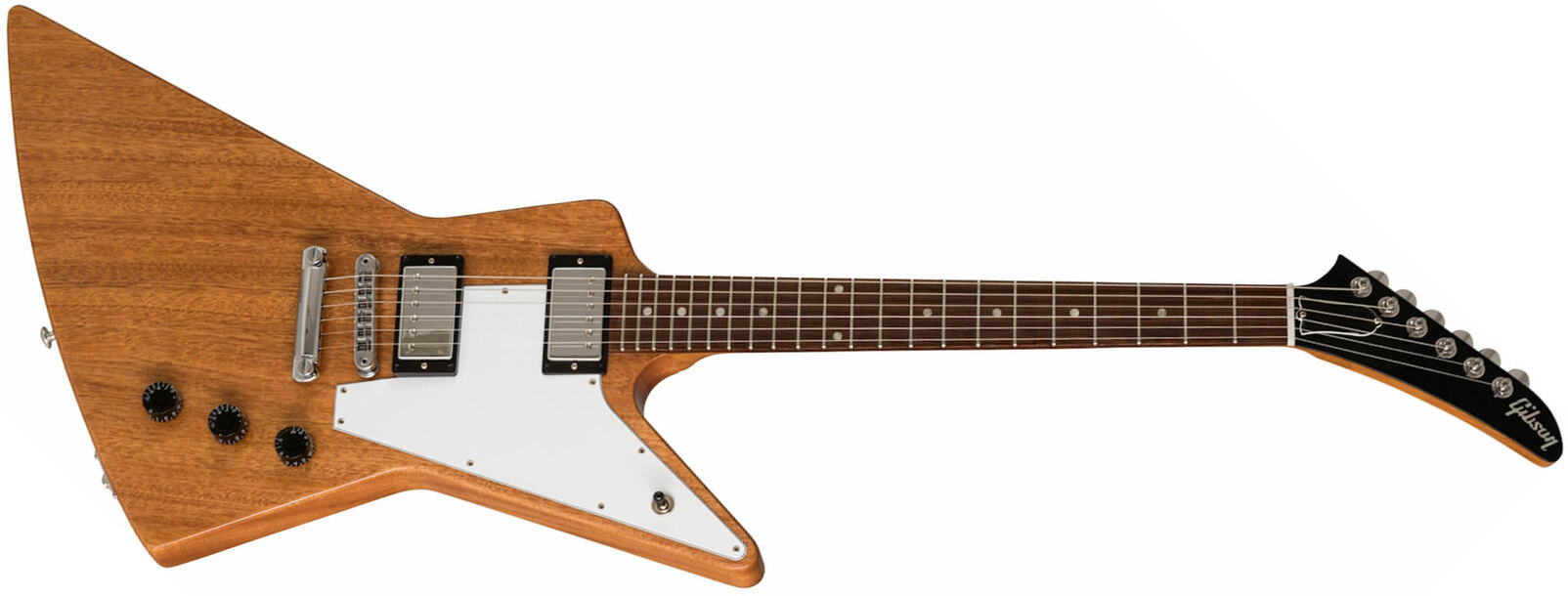 Gibson Explorer Original 2h Ht Rw - Antique Natural - Retro rock electric guitar - Main picture