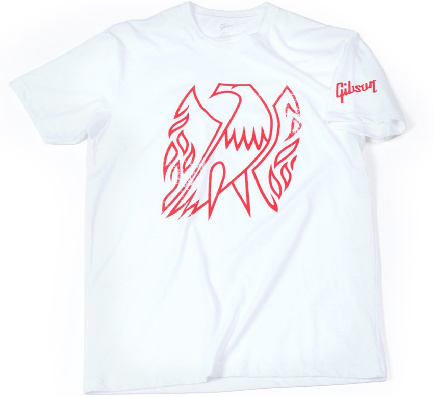 Gibson Firebird T Large White - T-shirt - Main picture