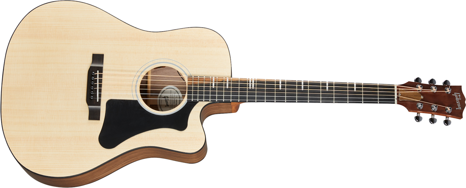 Gibson G-writer Ec Modern Dreadnought Cw Epicea Noyer Wal Eb - Natural Satin - Electro acoustic guitar - Main picture