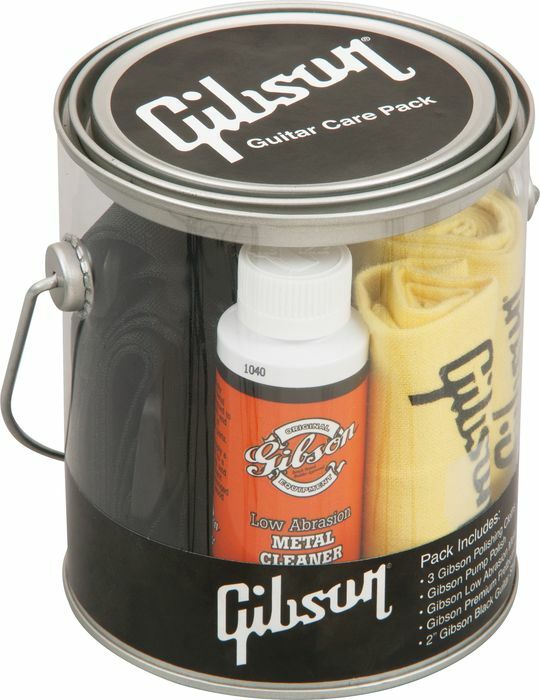 Gibson Guitar Care Pack 3 Flacons 3 Chiffons 2 Courroies - Care & Cleaning - Main picture