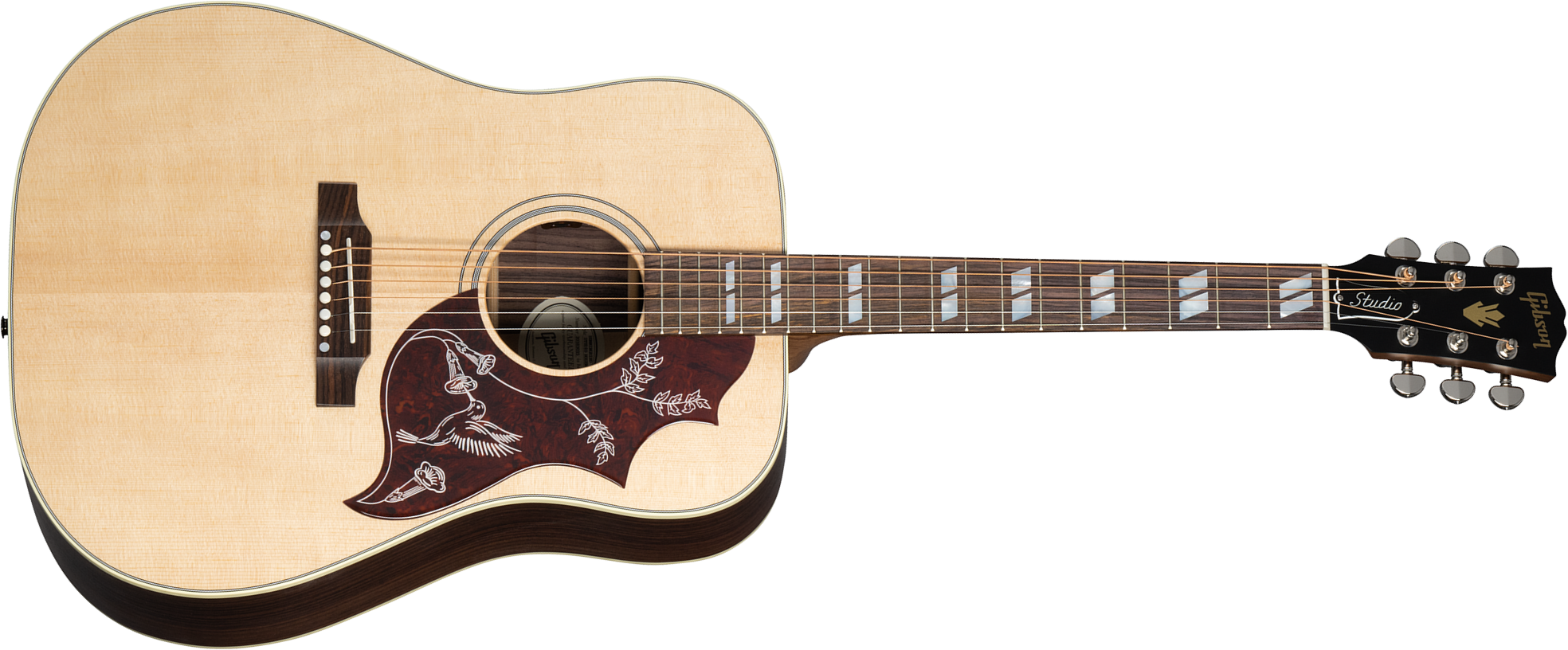 Gibson Hummingbird Studio Rosewood Modern Dreadnought Epicea Palissandre Rw - Natural - Folk guitar - Main picture