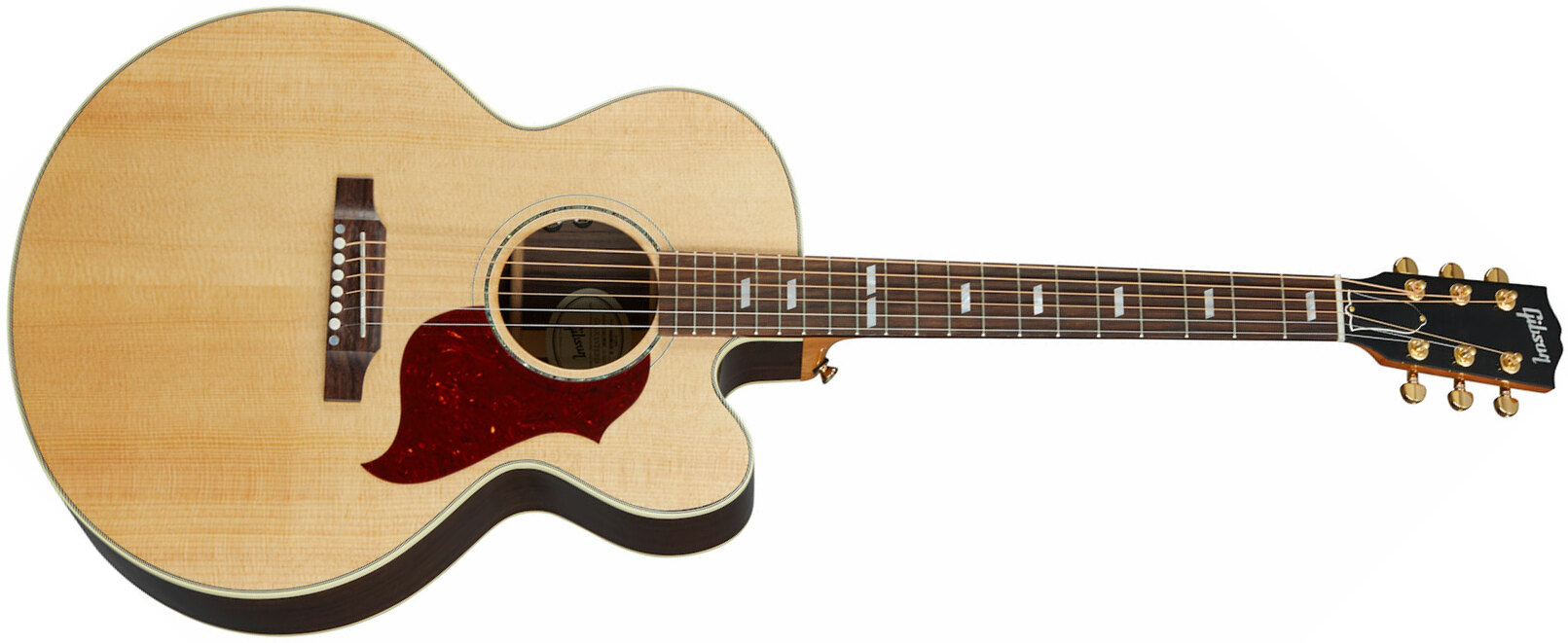 Gibson J-185 Ec Modern Rosewood Epicea Palissandre Rw - Natural - Acoustic guitar & electro - Main picture