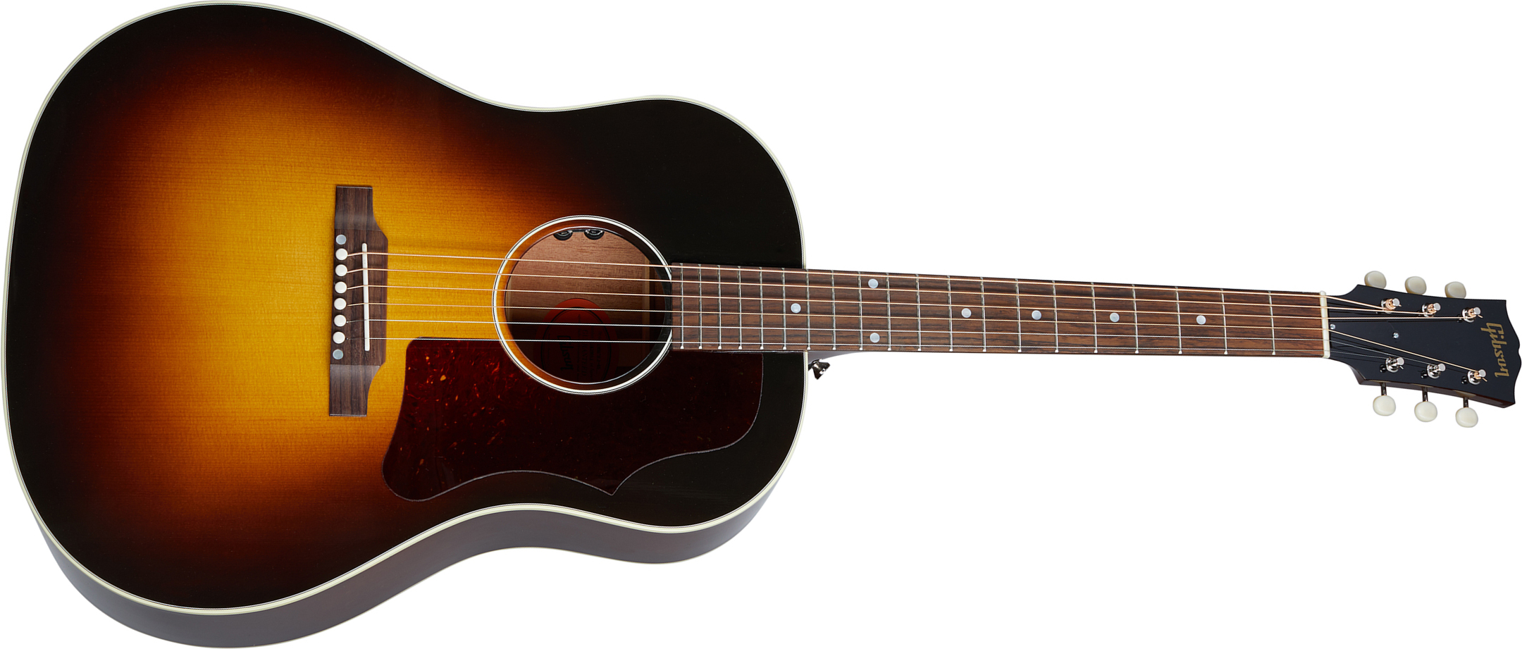 Gibson J-45 50s Original 2020 Dreadnought Epicea Acajou Rw - Vintage Sunburst - Electro acoustic guitar - Main picture