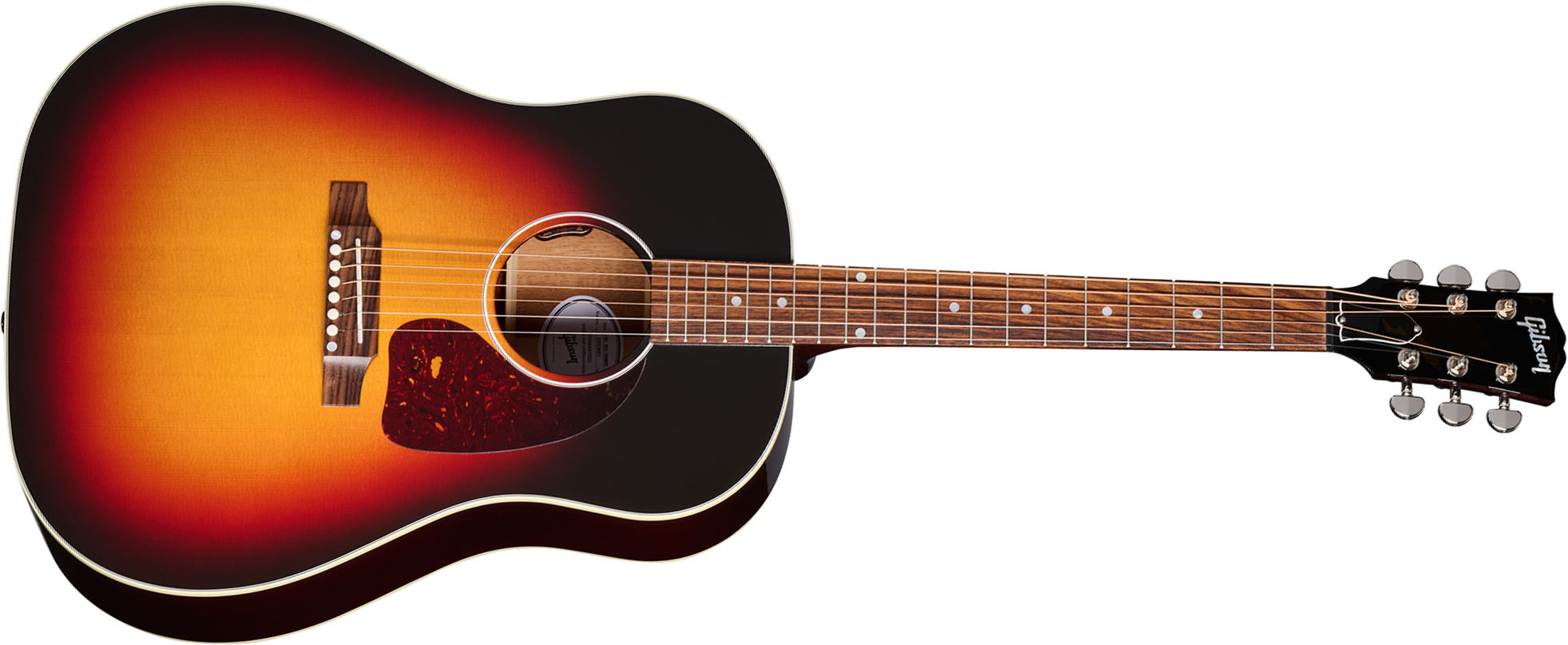 Gibson J-45 Standard Modern Dreadnought Epicea Acajou Rw - Tri Burst - Folk guitar - Main picture