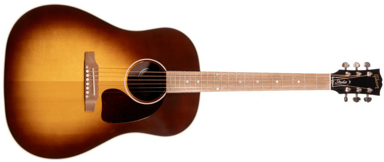 Gibson J-45 Studio Modern Dreadnought Epicea Walnut Rw - Walnut Burst - Folk guitar - Main picture
