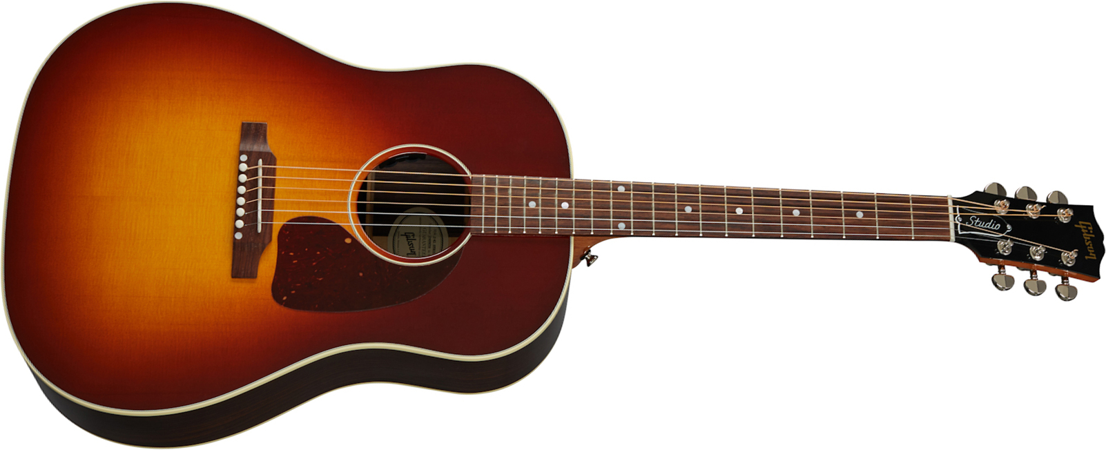 Gibson J-45 Studio Rosewood Modern 2020 Dreadnought Epicea Palissandre Rw - Rosewood Burst - Electro acoustic guitar - Main picture