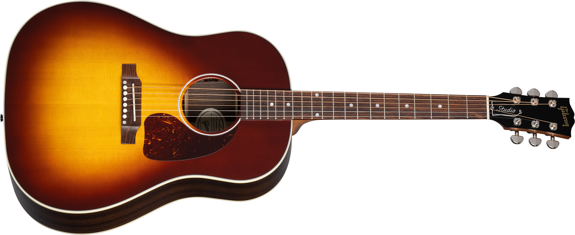 Gibson J-45 Studio Rosewood Modern 2024 Dreadnought Epicea Palissandre Rw - Rosewood Burst - Folk guitar - Main picture