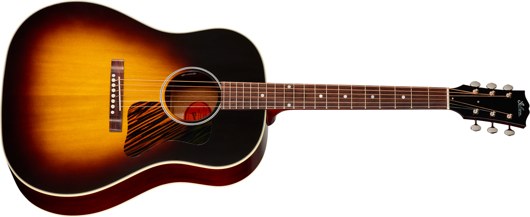 Gibson J45 50s Original (baggs Hifi Dna) Dreadnought Epicea Acajou Rw - Vintage Sunburst - Folk guitar - Main picture
