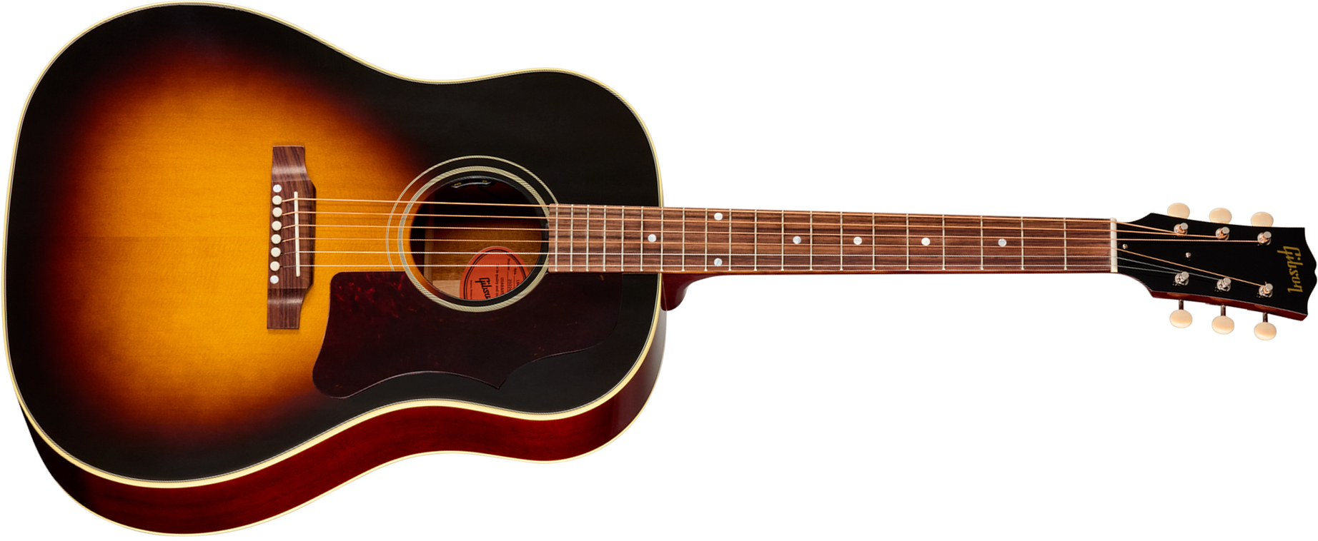 Gibson J45 60s Original (baggs Hifi Dna) Dreadnought Epicea Acajou Rw - Vintage Sunburst - Folk guitar - Main picture