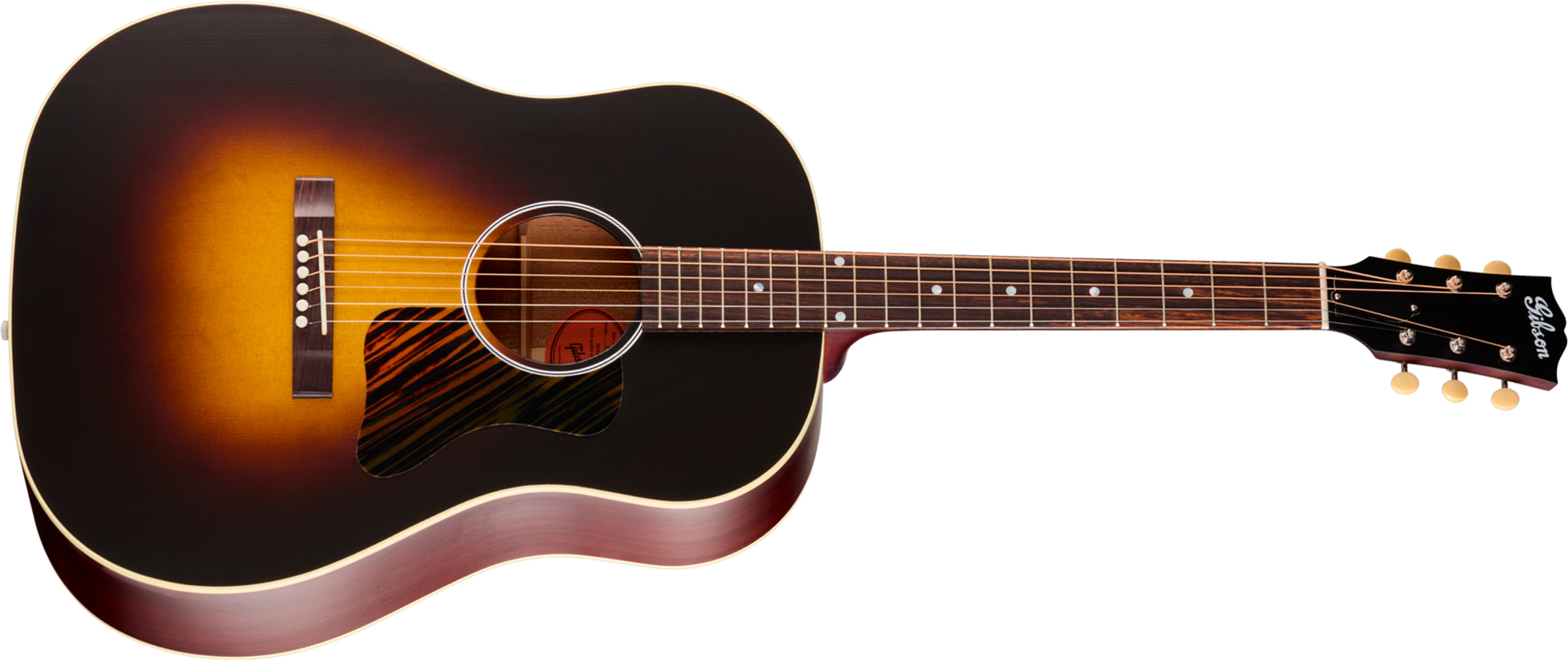 Gibson J45 Century 12-fret Dreadnought Shsc Epicea Acajou Rw - Vintage Sunburst - Folk guitar - Main picture