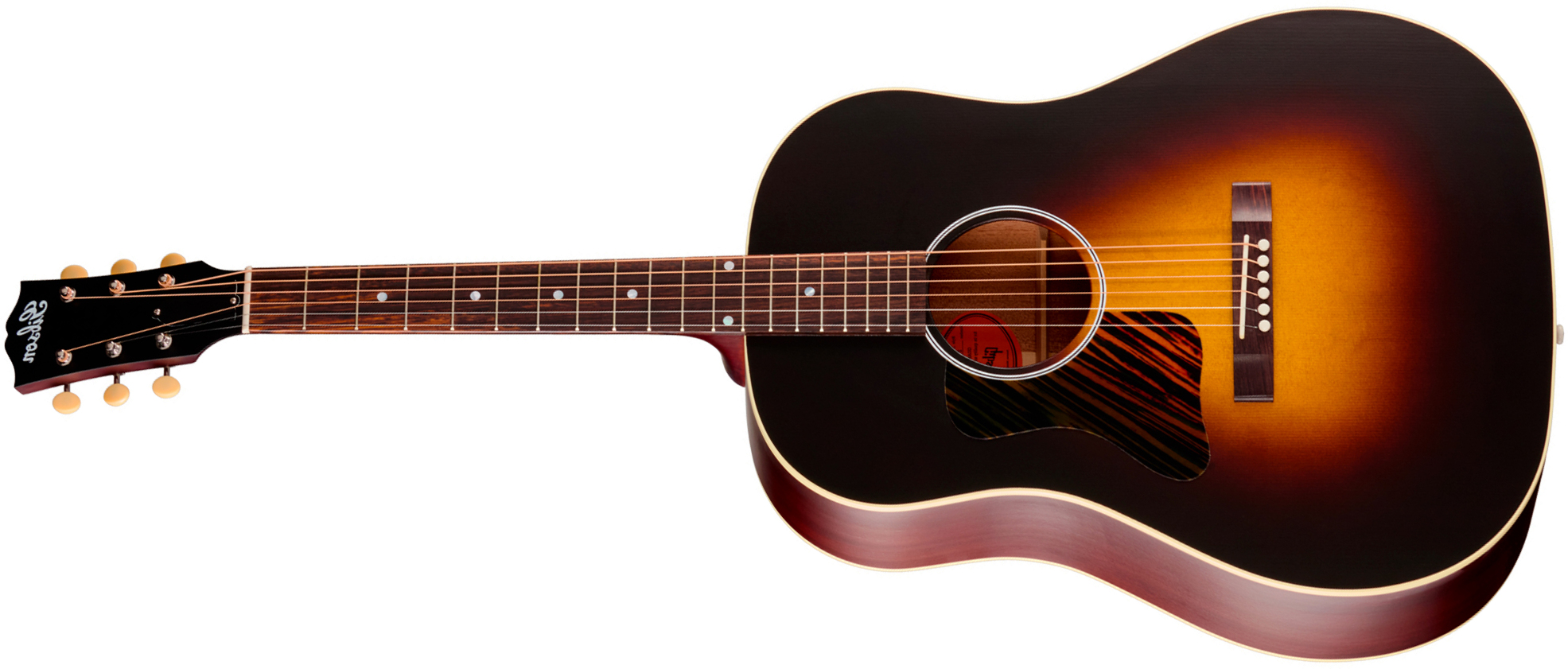 Gibson J45 Century 12-fret Dreadnought Shsc Epicea Acajou Rw - Vintage Sunburst Satin - Folk guitar - Main picture