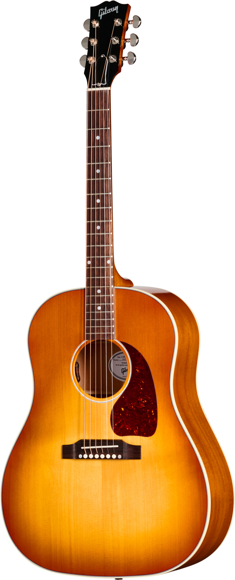 Gibson J45 Standard (baggs Hifi Dna) Dreadnought Epicea Acajou Rw - Heritage Cherry Sunburst - Folk guitar - Main picture