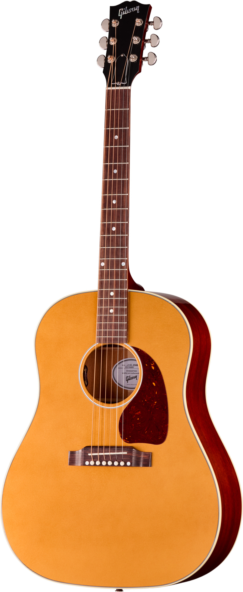 Gibson J45 Standard (baggs Hifi Dna) Dreadnought Epicea Acajou Rw - Goldtop - Folk guitar - Main picture